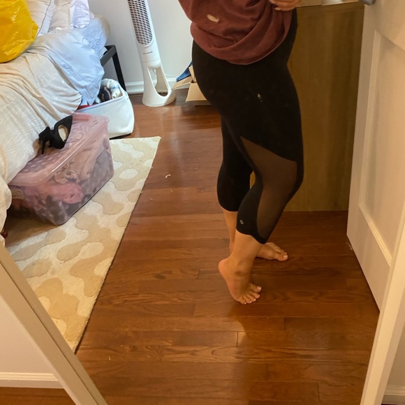 Bundle 2 Lululemon sun runner crop leggings - Picture 7 of 16